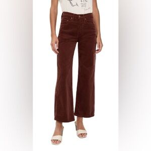 Mother The Mid Rise Maven Ankle Pants Corduroy Hopscotch Size 29 (?) - READ